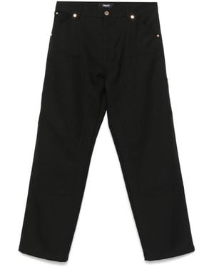 Versace Carpenter Straight-Leg Trousers - Black