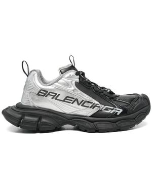 Balenciaga 3Xl Metallic-Effect Panelled Trainers - Multicolour