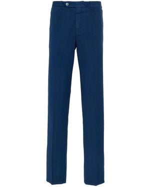 Rota Seersucker Slim-Cut Pants - Blue