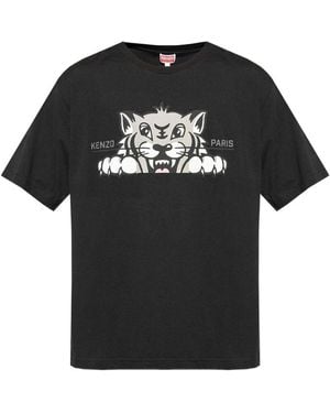 KENZO Cotton T-Shirt - Black