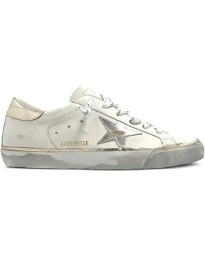 Golden Goose Super Star Trainers - White