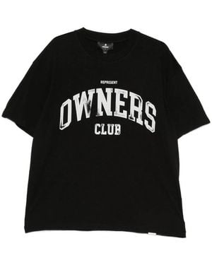 Represent T-Shirt Cotton - Black