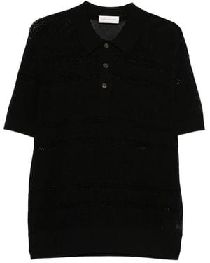Dries Van Noten Polo Shirts - Black