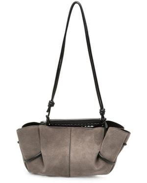 Hereu Mini Arta Suede Tote Bag - Gray