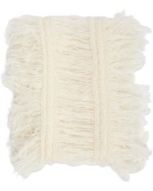 Ann Demeulemeester Winter Scarves - Natural