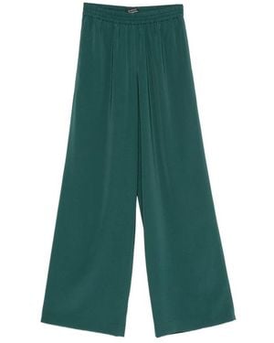 Gianluca Capannolo Claudia Elasticated Palazzo Trousers - Green