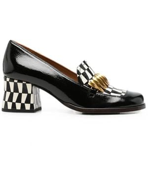 Chie Mihara Tibro Loafers - Black