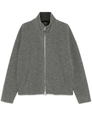 Dondup Zip-Up High-Neck Jacket - Grey