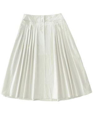 Studio Nicholson Agat Skirt - White