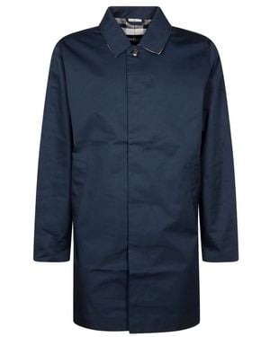 Barbour Trench Coat - Blue