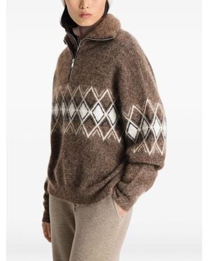 Fusalp Mireva Jumper - Brown
