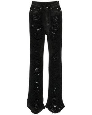 Rick Owens Bootcut Jeans - Black