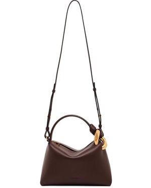 JW Anderson Small Corner Tote Bag - Brown
