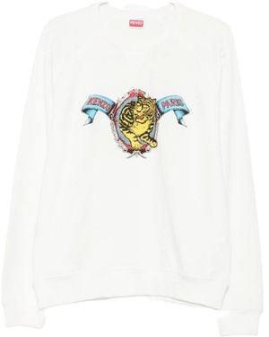 KENZO Tiger Academy Sweatshirt - White