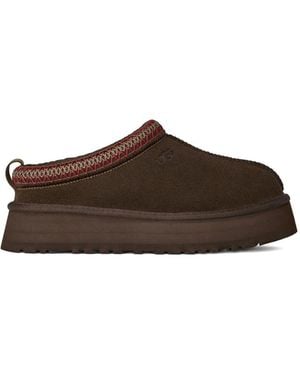 UGG Tazz Ii Embroidered Slippers - Brown