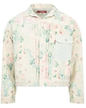 Junya Watanabe Floral Pocket Jacket - White