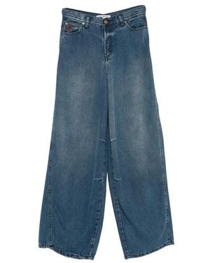 Lois Wide-Leg Jeans - Blue