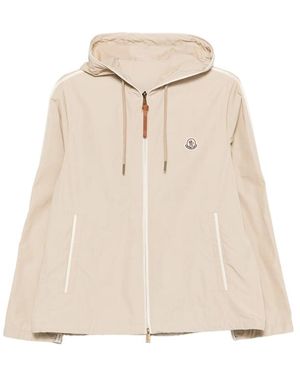 Moncler Sarracenia Hooded Jacket - Natural