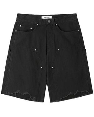 Tonywack Frayed Shorts - Black