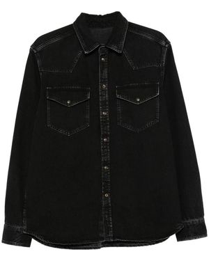 Nine:inthe:morning Tobia Denim Shirt - Black