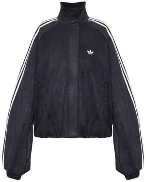 adidas Adilenium Season 6 Faux Suede Track Top - Blue