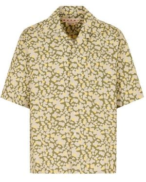 Marni Short Sleeve Shirts - Natural