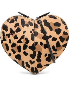 Alaïa Le Coeur Cross Body Bag - Metallic