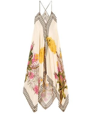 Blumarine Neutrals Dresses - Metallic