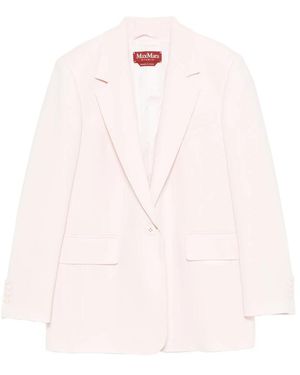 Max Mara Mstbosco Pocket Blazer - Pink