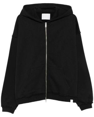 Woc Zip-Up Hoodie - Black