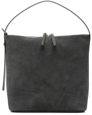 A.P.C. A. P.C. Vera Suede Tote Bag - Black