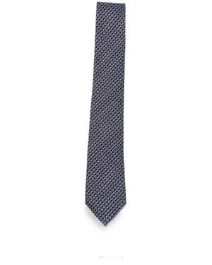 Ferragamo Ties And Bow Ties - Blue