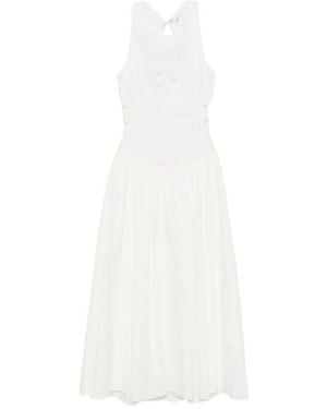 Frankie's Bikinis Soleil Midi Dress - White