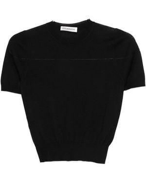 GOES BOTANICAL Short-Sleeve Jumper - Black
