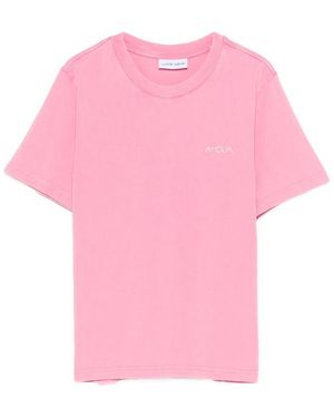 Maison Labiche Lettering T-Shirt - Pink