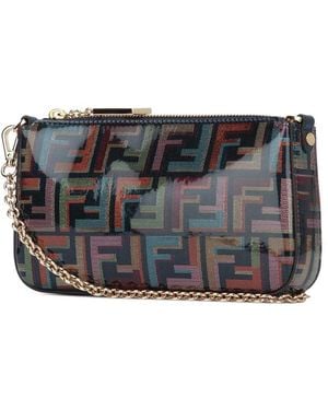 Fendi Clutch Bags - Black