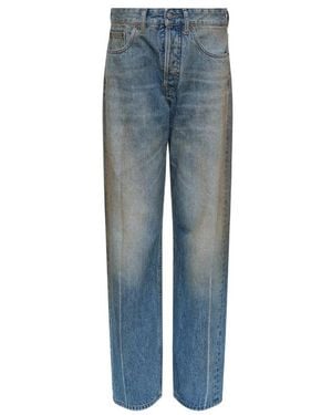 MM6 by Maison Margiela Straight-Leg Jeans - Blue