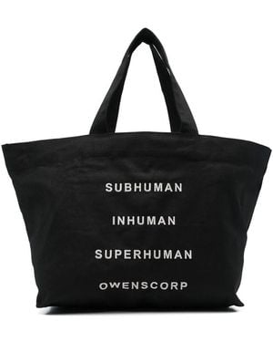 Rick Owens Beach Tote Bag - Black