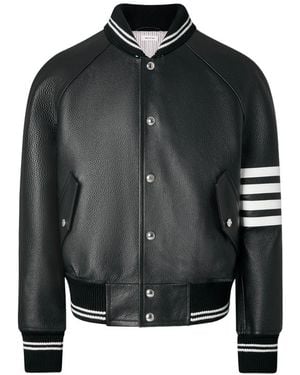 Thom Browne Jackets - Black