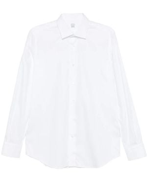 Mazzarelli Long-Sleeve Shirt - White