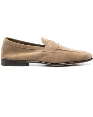 Henderson Suede Loafers - Brown