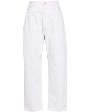 Studio Nicholson Ruthe High-Rise Boyfriend Jeans - White