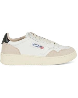 Autry Medalist Low-Top Sneakers - Natural