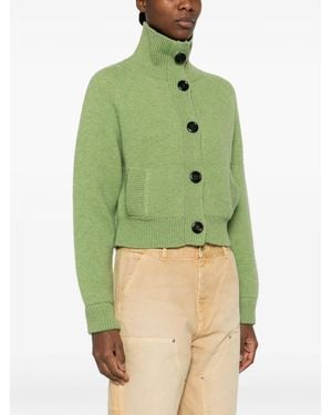 B.B. Wallace B. B. Wallace Hesse Button-Up Raglan-Sleeve Cardigan - Green