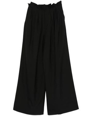 Viktoria Chan Pleated Trousers - Black