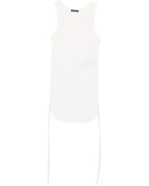 Ann Demeulemeester Knit Top - White