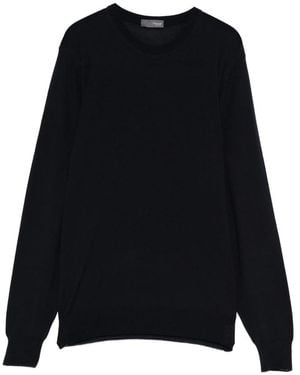 Drumohr Crew-Neck Sweater - Black