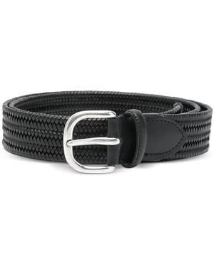 Eraldo Braided Belt - Black