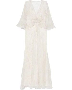 Alberta Ferretti Dresses Neutral - White