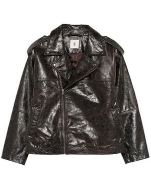 THE GARMENT Margo Epaulettes Zip Jacket - Black